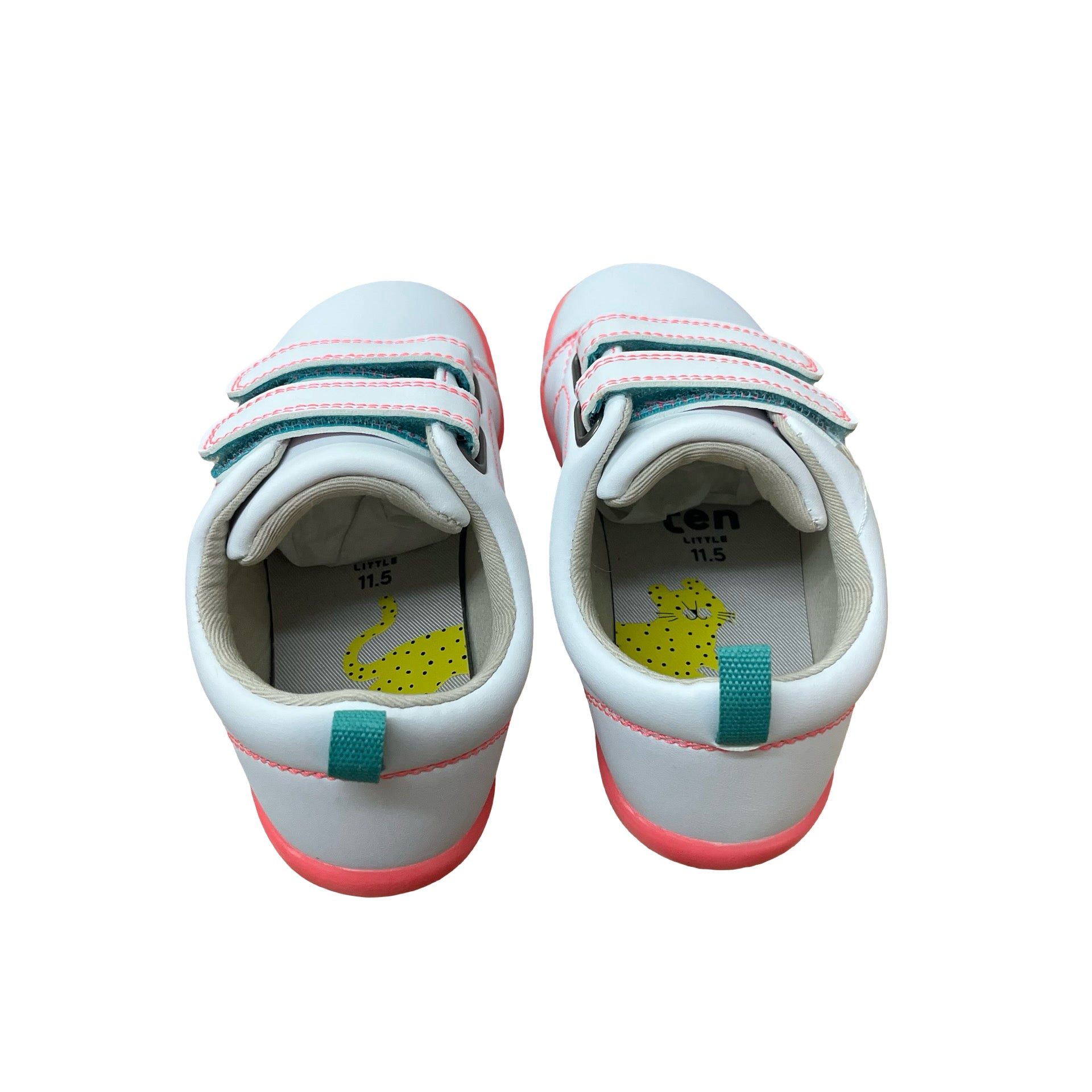 Ten Little 'Everyday Original Neon' Sneakers New in Box - Size 11.5