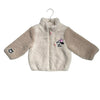 H&M x Disney Ivory Sherpa Minnie Mouse Jacket - Size 2T
