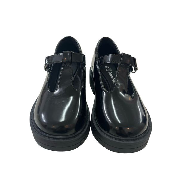 Dream Pairs Chunky Black Patent Mary Jane Shoes - Size 10