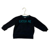 Gymboree Black, Teal, Lime 'Catch Me If You Can' Pullover - Size 18-24 Mo