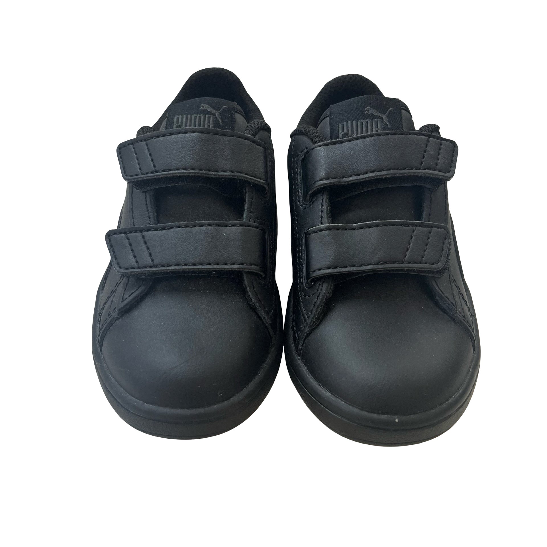 Puma Black Velcro Sneakers - Size 11C