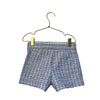 Janie and Jack Lavender Metallic Tweed Shorts - Size 5