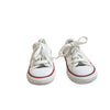 Converse All-Star White Canvas Sneakers - Size 6