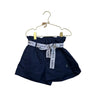 Alberta Ferretti Junior Navy Belted Shorts - Size 6 - Bounce Mkt