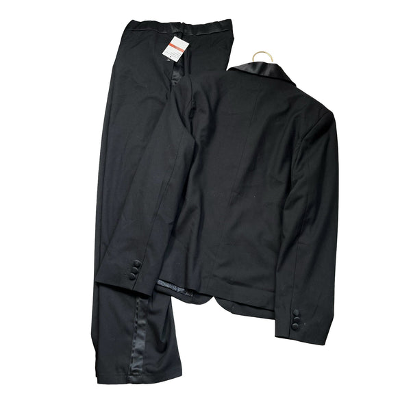 Andy & Evan Black Tuxedo with Tags - Size 11 - 12 - Bounce Mkt