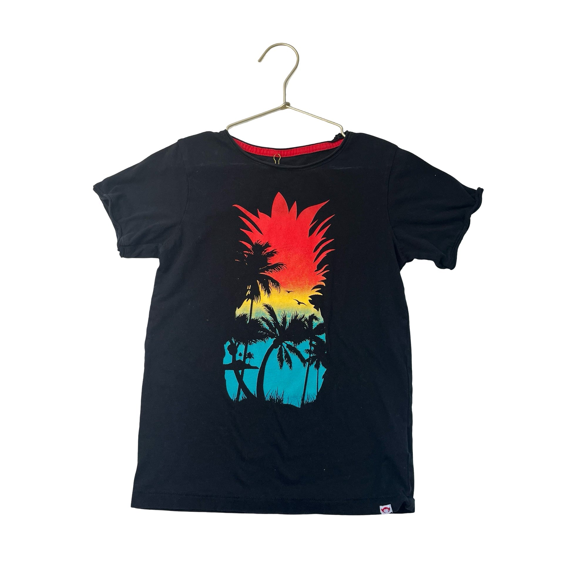 Appaman Black Tropical Pineapple Tee - Size 8 - Bounce Mkt