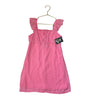 Art Class Pink Gingham Chiffon Dress with Tags - Size M 8 - Bounce Mkt