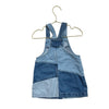 Baby Gap Patchwork Denim Overall Dress - Size 2