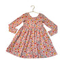 Hanna Andersson Peach Flower Print Dress - Size 5