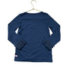 Ruffle Butts Navy Ruffle Cuff Shirt - Size 5