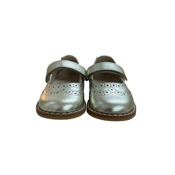 Elephantito Gold Mary Jane Shoes - New In Box - Size 5