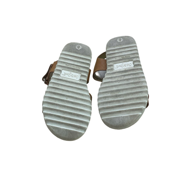 Cat & Jack Tan Faux Leather Sandals - Size 8
