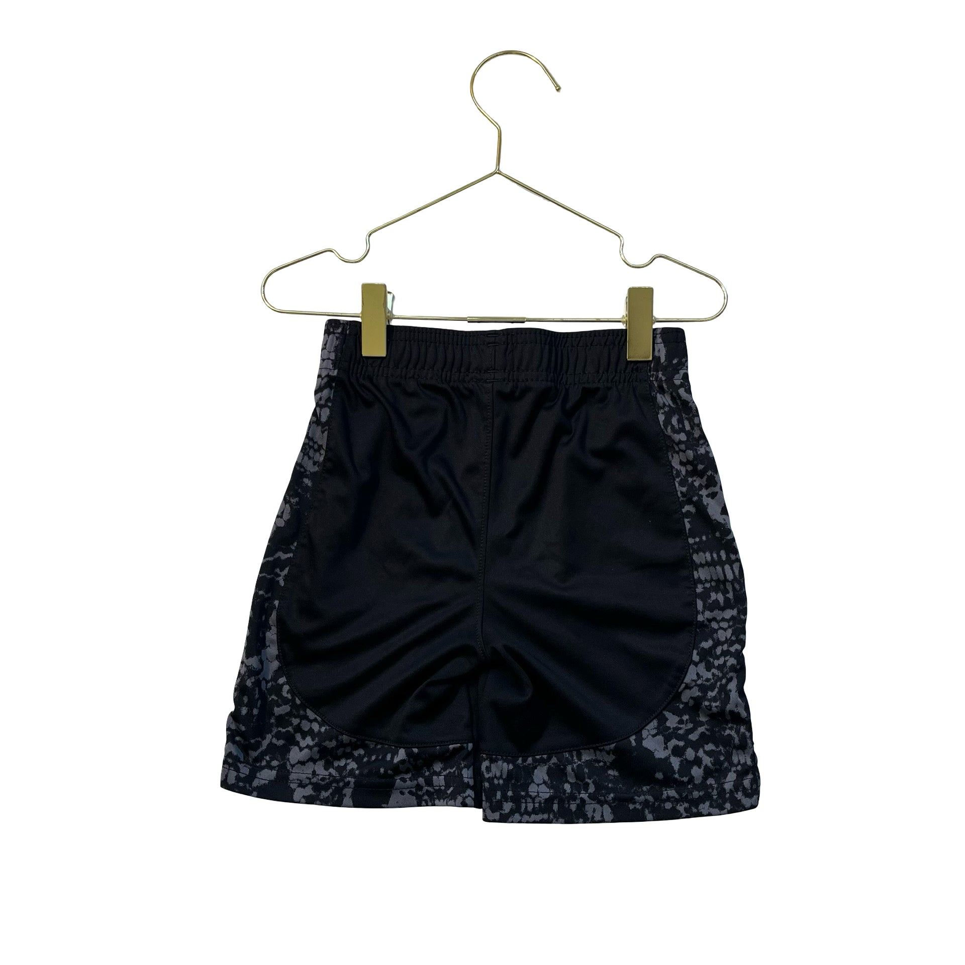 Under Armour Black & Gray Athletic Shorts - Size 5