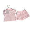 Janie and Pink Polo Shirt & Skort Shorts Set - Size 2T