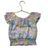 Janie and Jack Pastel Floral Blouse - Size 2T