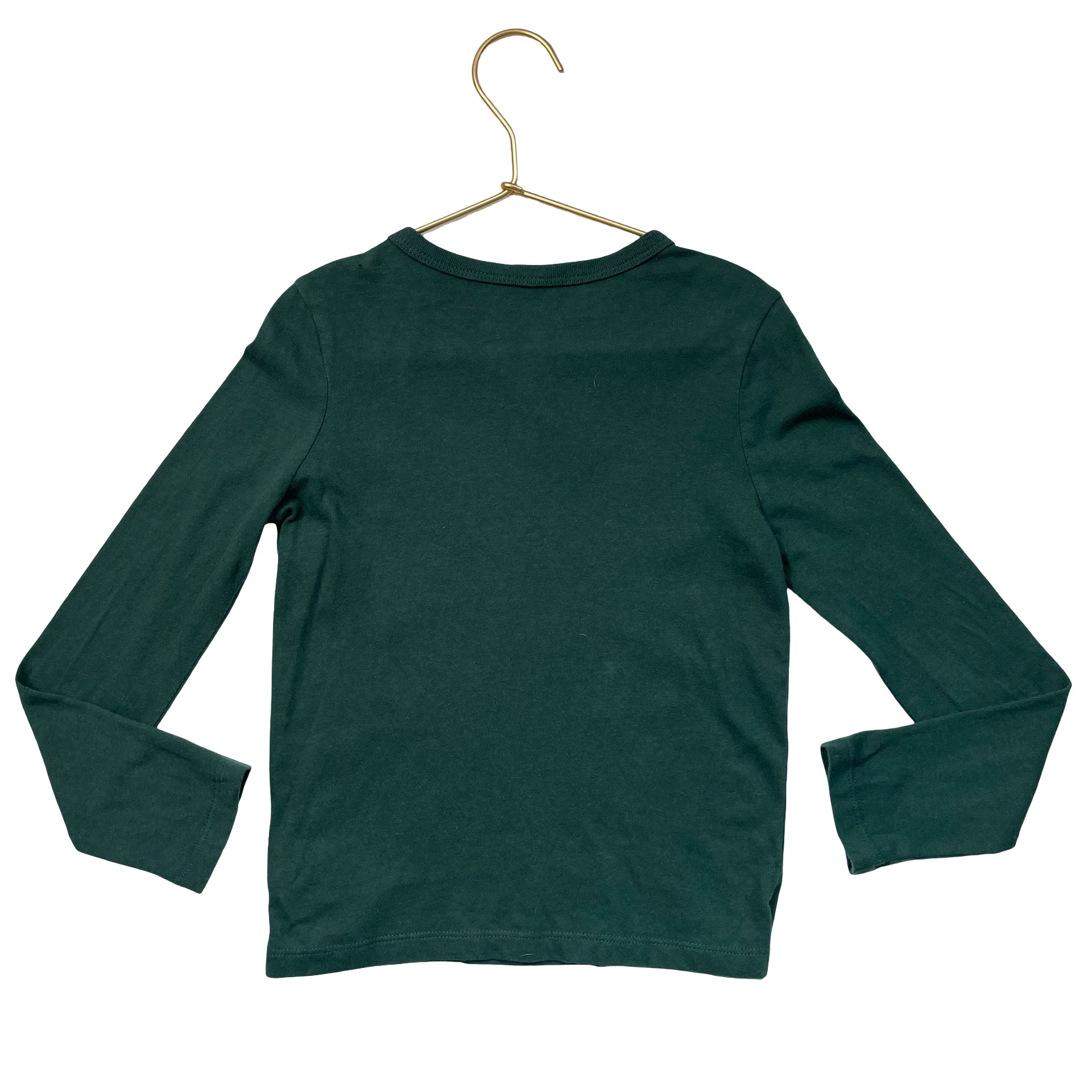 Gap Kids Green Dino Graphic Shirt - Size XS 4-5