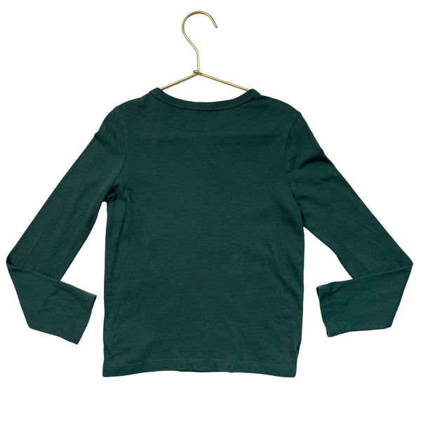 Gap Kids Green Dino Graphic Shirt - Size XS 4-5