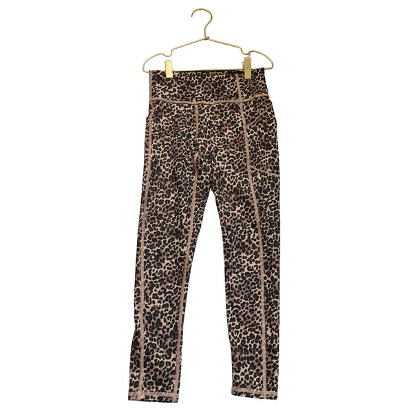 All in Motion 'High Rise Full Length' Leopard Print Leggings - Size M 8