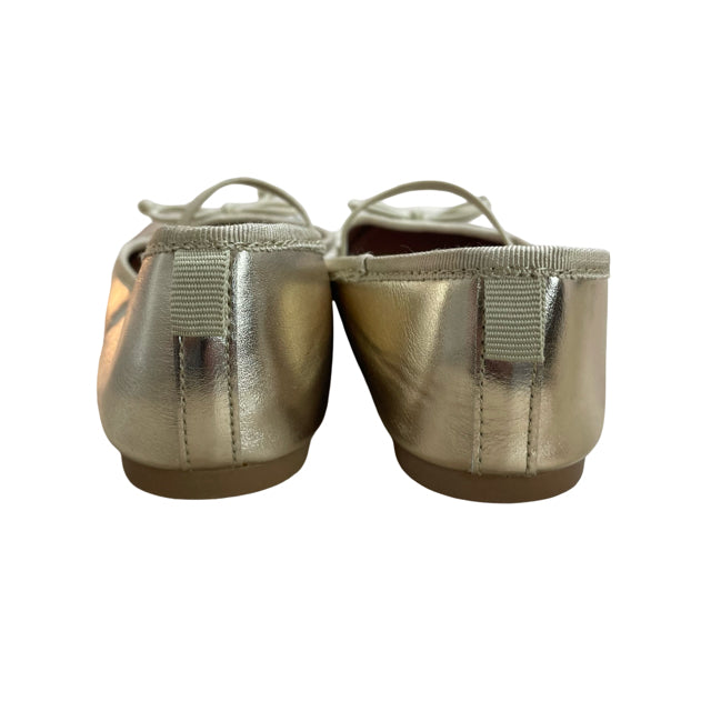 H&M Gold Ballet Flat Shoes - Size 12.5