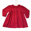 Emile et Ida Red Plaid Dress - Size 6A