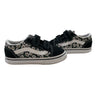 Vans Black Daisy Print Velcro Sneakers - Size 8.5