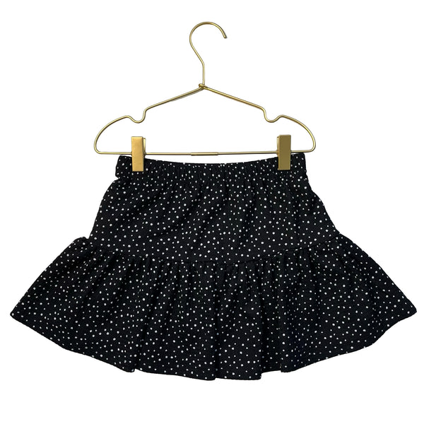 btween Black & White Dot Skirt - Size 6