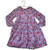 Jacadi White, Pink, Blue, Red Floral Dress - Size 6A