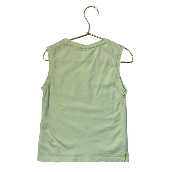 Zara Lime Green Tank Top - Size 3