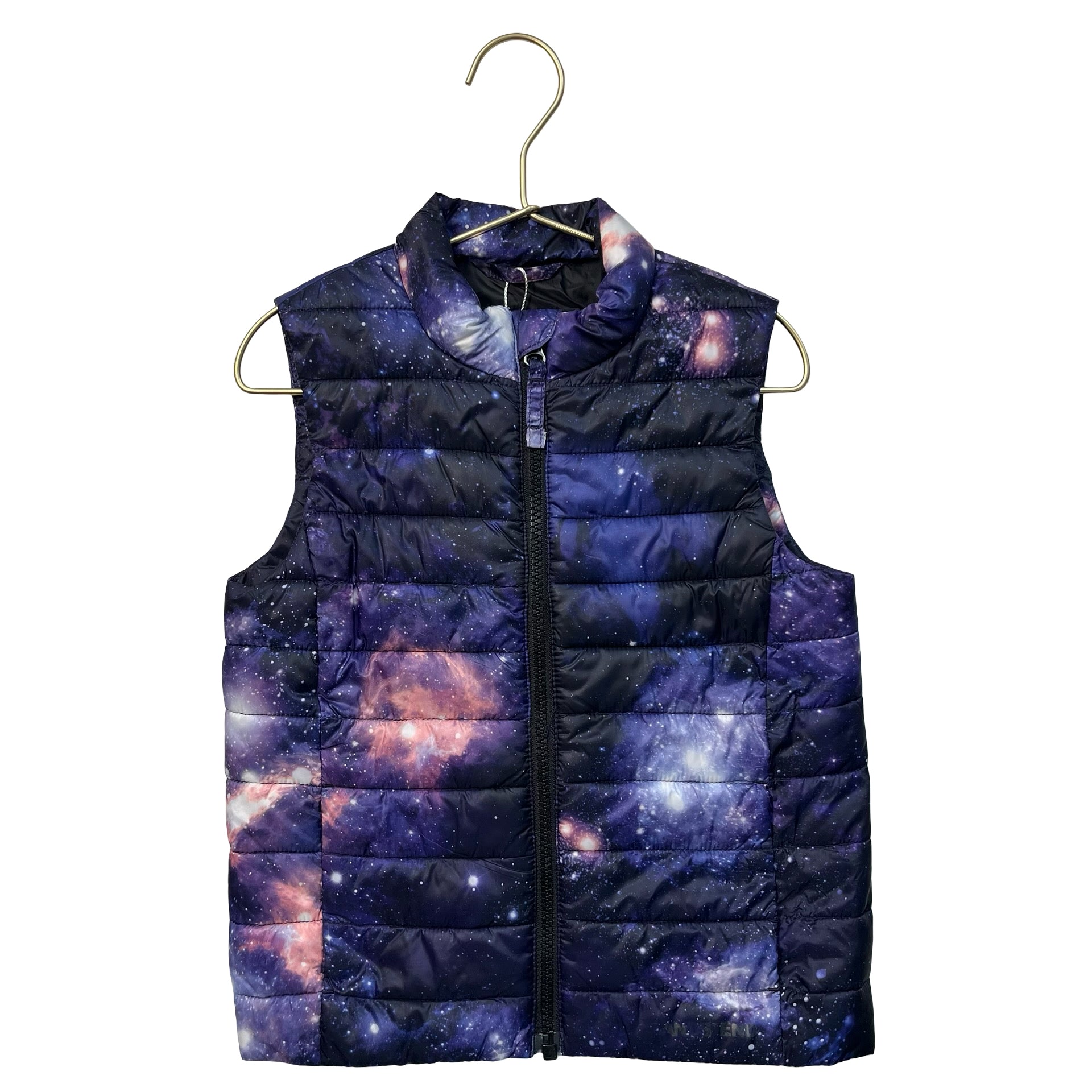 Lands' End Galaxy Print Puffer Vest - Size S 4