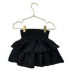 C&A Black Taffeta Ruffle Skirt - Size 4Y