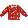 Mini Rodini Red 'Ritzratz' Mouse Print Blouse - Size 116-122 (6-7)