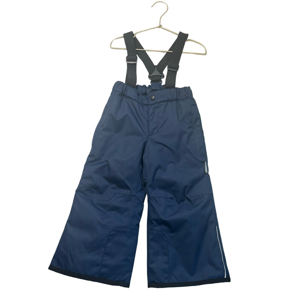 Reima Navy Suspender Snow Pants - Size 2