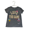 Peek Gray 'Love The Game' T-Shirt - Size S 6-7