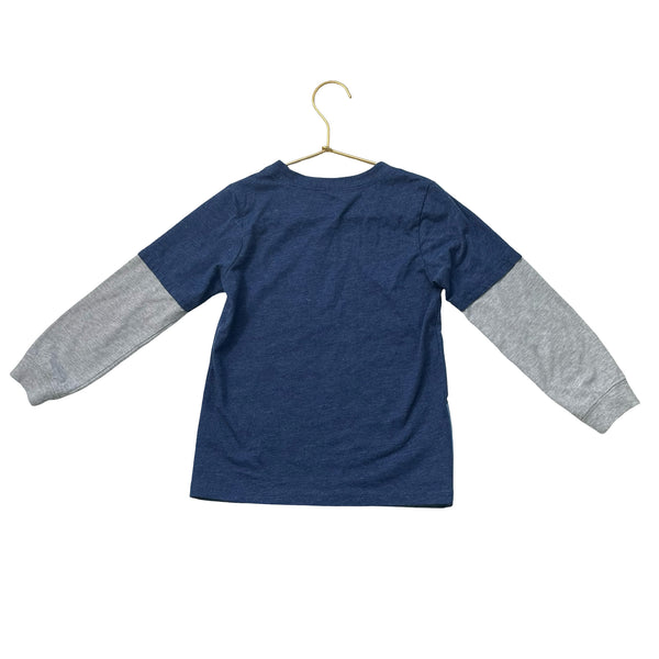 Carter's Blue Cargo Ship Graphic Shirt - Size 5T
