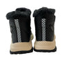 H&M Black Faux Fur Lined Waterproof Ankle Boots - Size 7.5
