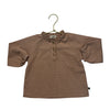 Moulin Roty Brown & Ivory Check Blouse - Size 18 Mo