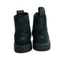 UGG Black Leather Ankle Boots - Size 13