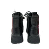 UGG Ashton Lace-Up Glitter Black Boots - Size 1Y Big Kid