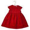 Florence Eiseman Red Velvet & Lace Dress - Size 3T