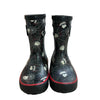 Bogs Black Spider Web Print Rain Boots - Size 9