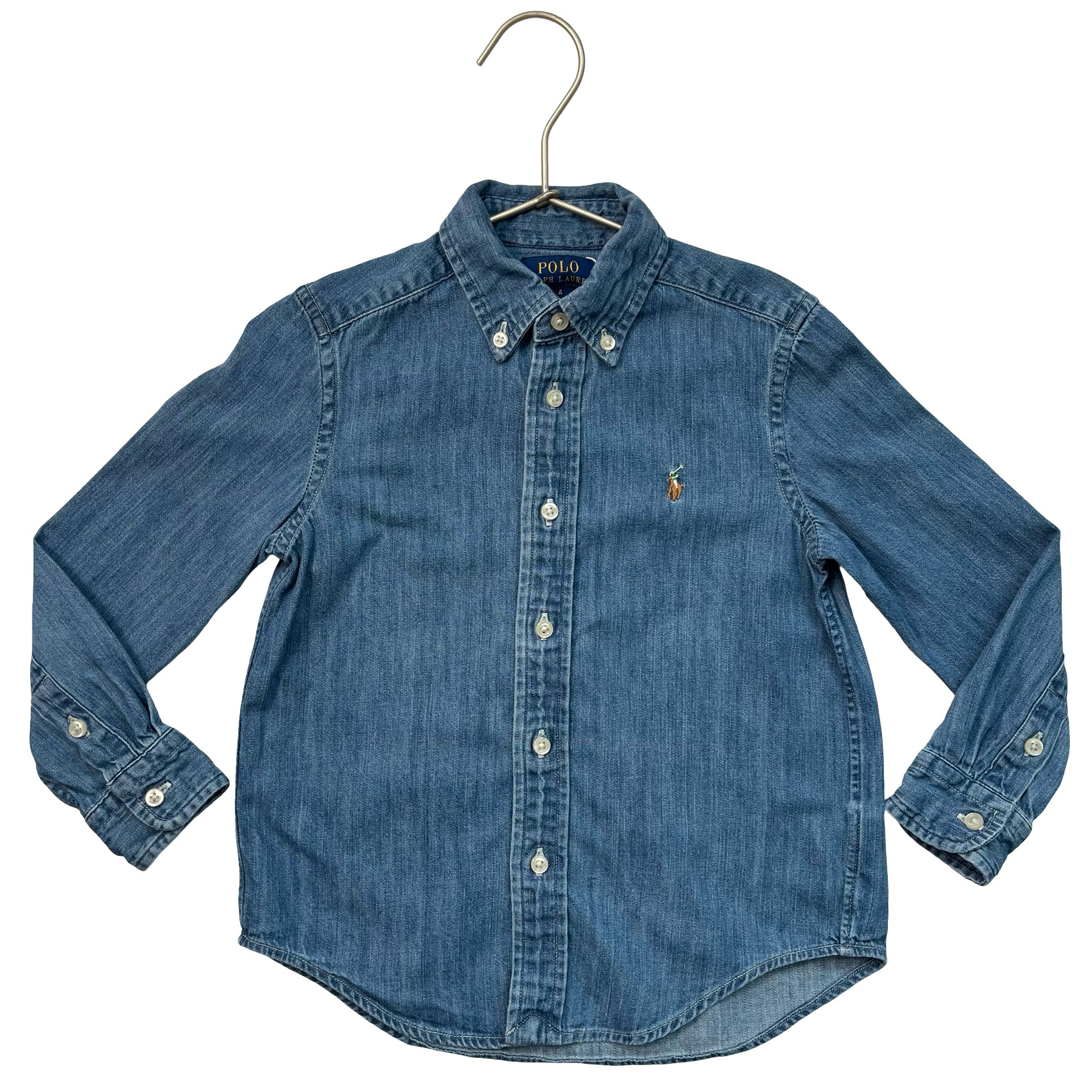 Polo Ralph Lauren Denim Button Down Shirt - Size 4