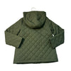 Crewcuts J. Crew Olive Hooded Quilted Jacket - Size M 8-9