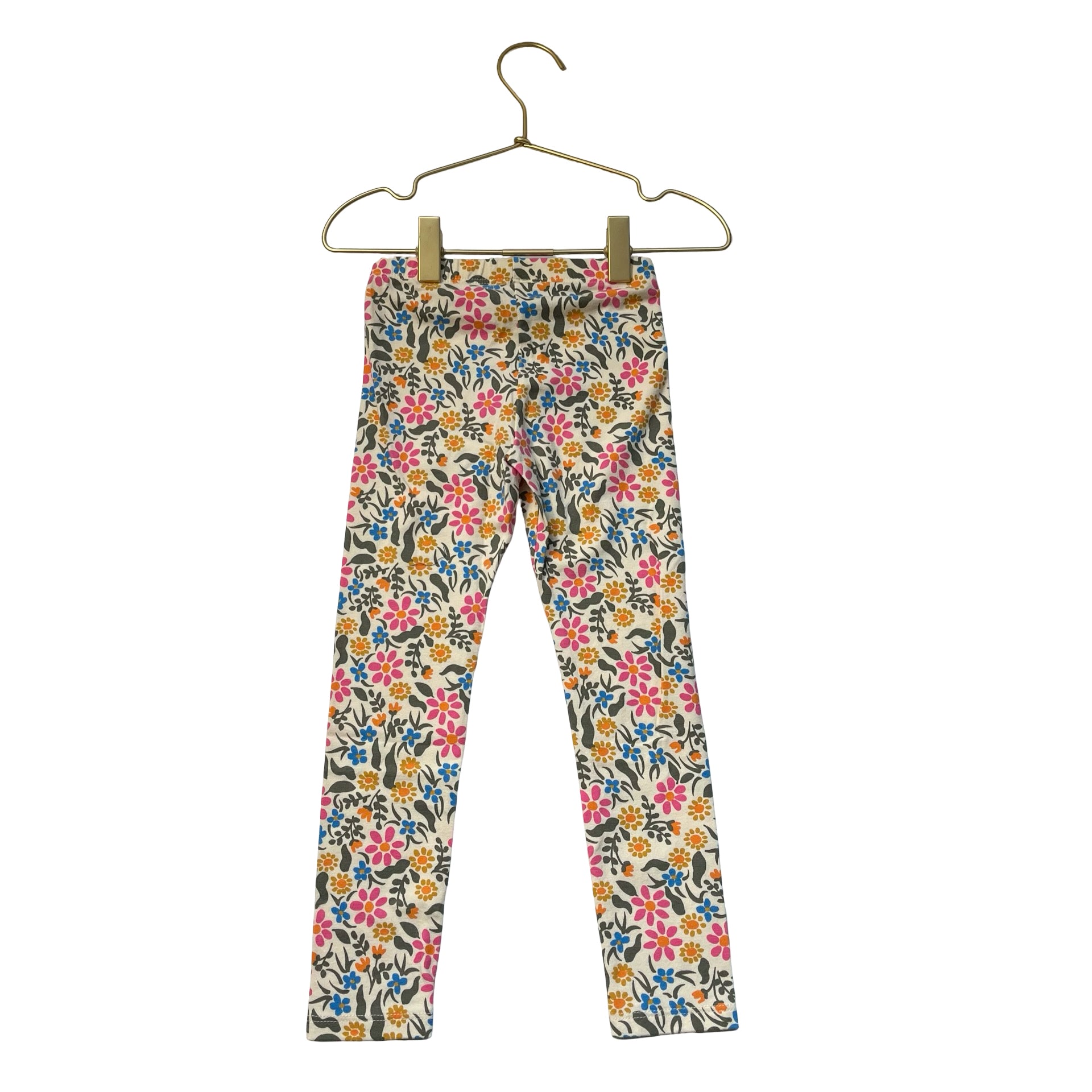 Cat & Jack Floral Print Leggings - Size 4T