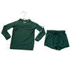 Sunguard Green Rash Guard & Swim Trunks - Size 2T
