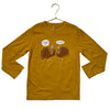Children's Place Yellow Turkey Graphic Thanksgiving Shirt - Size S 5-6