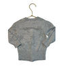 Cat & Jack Silver Metallic Star Cardigan Sweater - Size 18 Mo