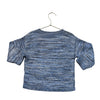 Arket Blue Space-Dye Cotton Sweater - Size 2-4Y