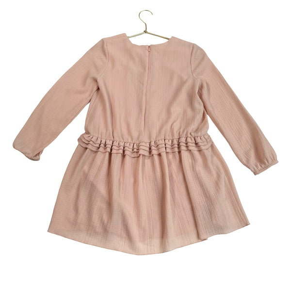 Chloe Peach & Gold Stud Dress - Size 10