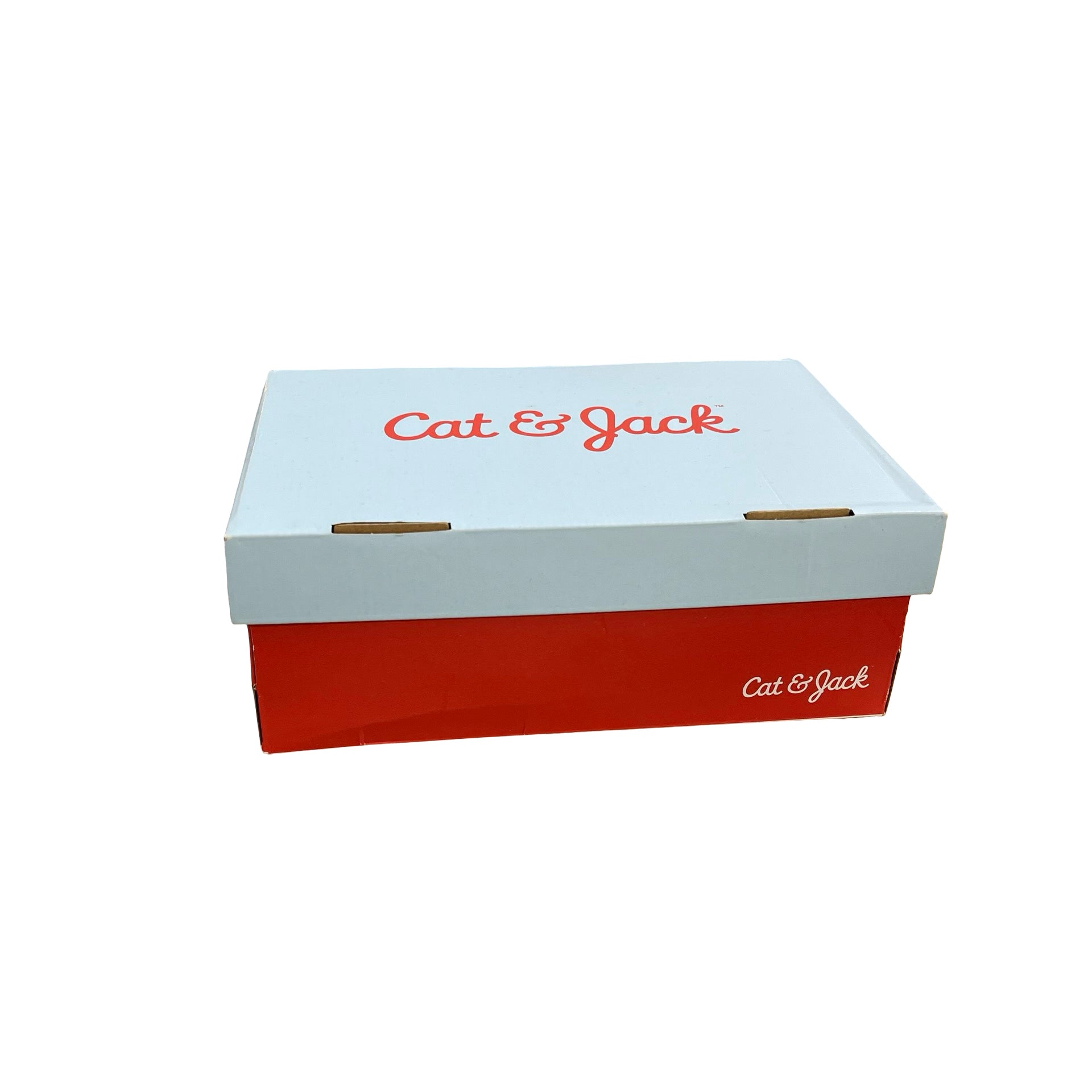 Cat & Jack Brown Faux Leather Velcro Sneakers in Box - Size 9