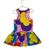 Stella McCartney Kids 'Love' Colorful Pattern Dress - Size 6